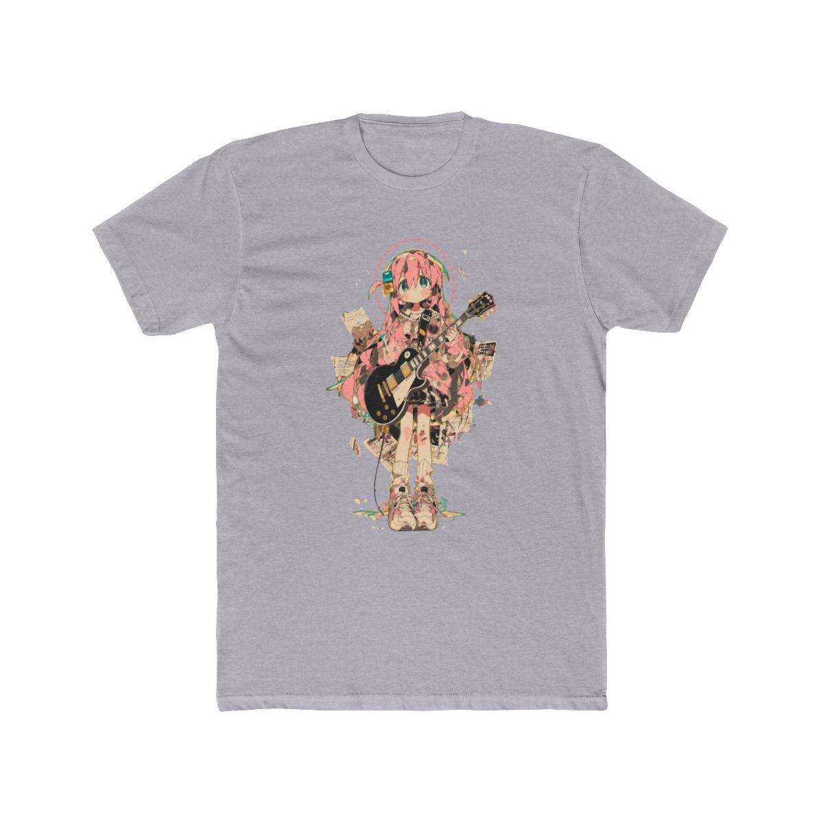 Hitori Gotoh with Guitar Bocchi the T Shirt | Bocchi the Rock! - alternate angle 5, merchandise