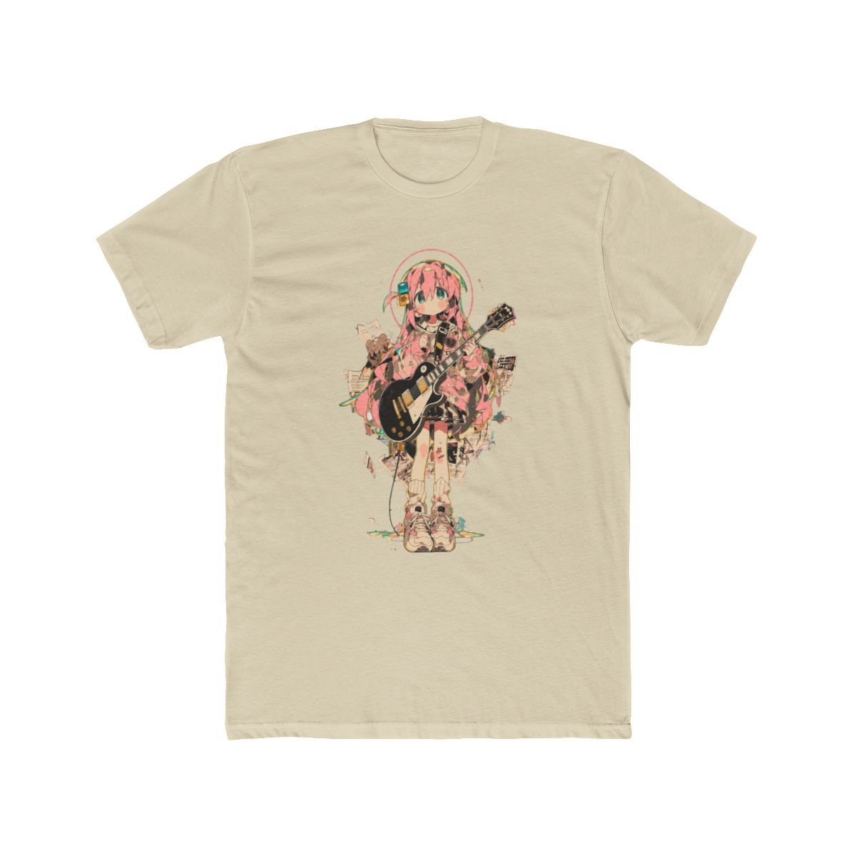 Hitori Gotoh with Guitar Bocchi the T Shirt | Bocchi the Rock! - alternate angle 4, merchandise