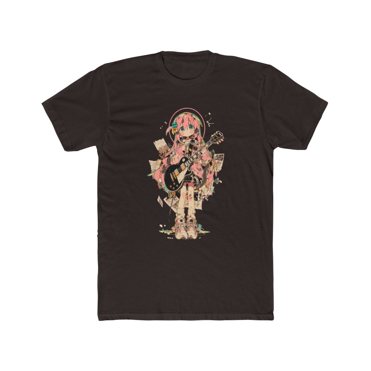 Hitori Gotoh with Guitar Bocchi the T Shirt | Bocchi the Rock! - alternate angle 3, merchandise