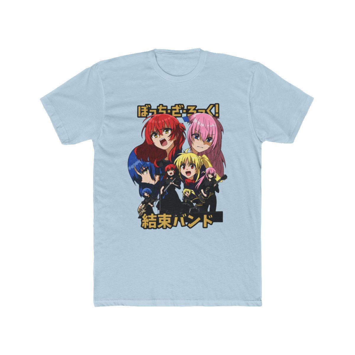 Kessoku Band Live Performance Collage Art T Shirt | Bocchi the Rock!