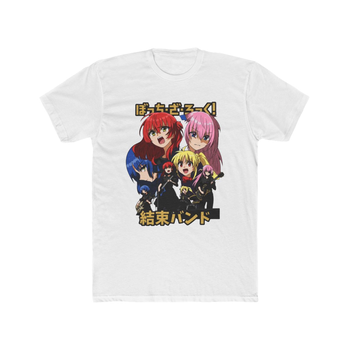Kessoku Band Live Performance Collage Art T Shirt | Bocchi the Rock! - Official T-Shirts merchandise