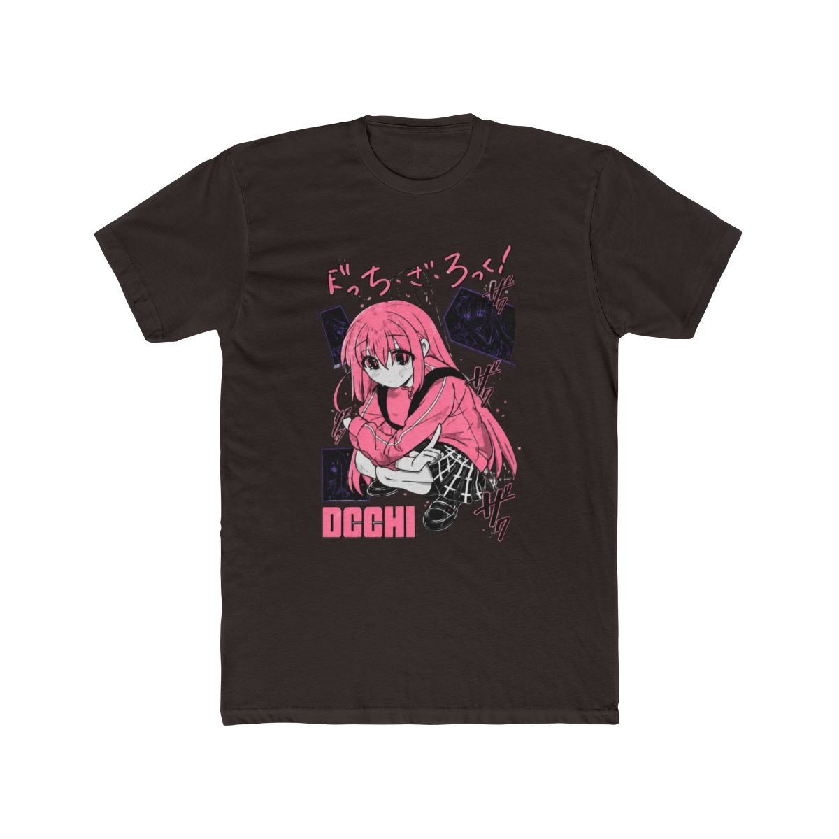 Hitori Gotou T Shirt Bocchi the Rock T Shirt Anime Girl Yamada Nijika Ijichi | Bocchi the Rock! - alternate angle 2, merchandise