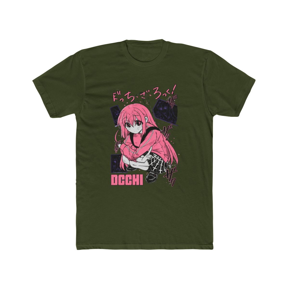 Hitori Gotou T Shirt Bocchi the Rock T Shirt Anime Girl Yamada Nijika Ijichi | Bocchi the Rock! - alternate angle 4, merchandise