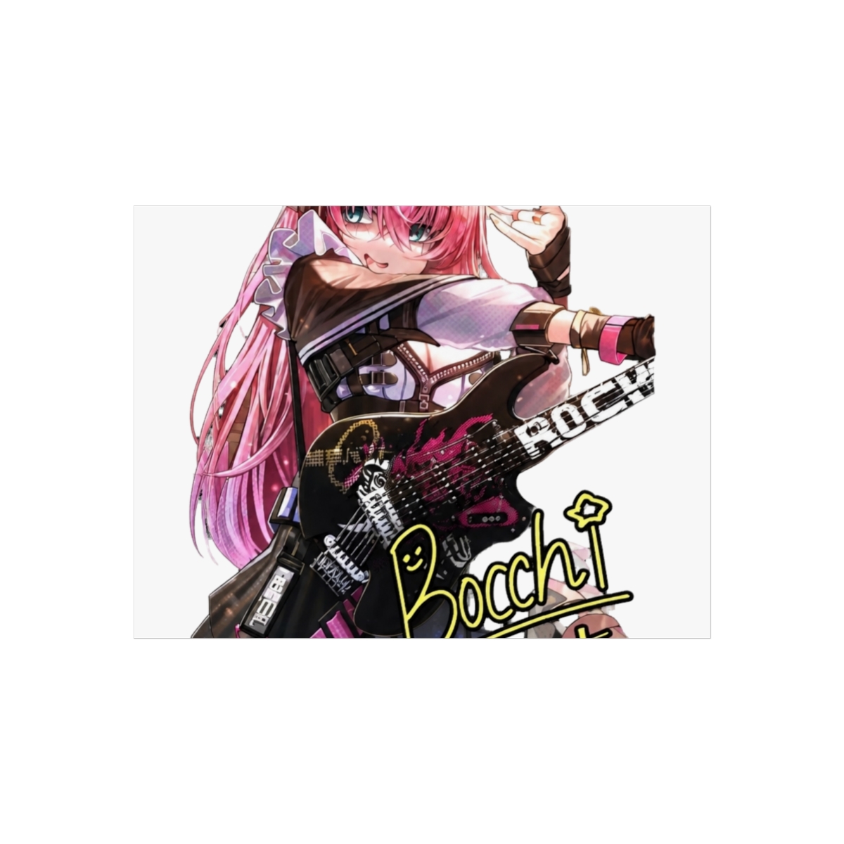 New Hitori Gotoh Anime B-Bocchi The Rock Wall Art | Bocchi the Rock! - alternate angle 4, merchandise