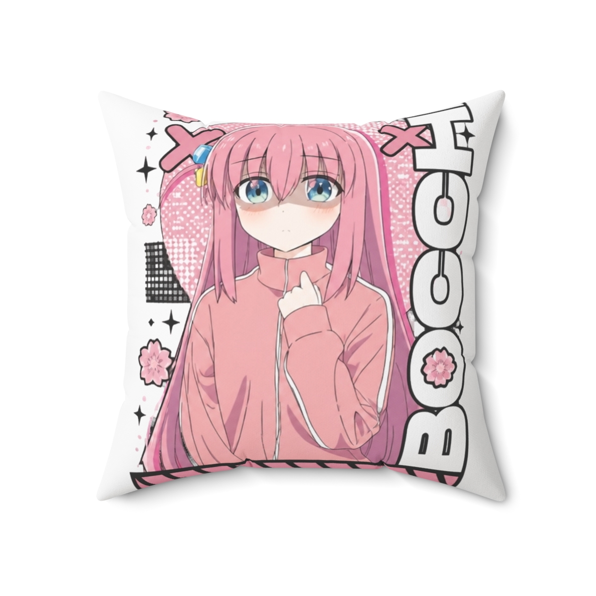Bocchi The Rock Hot Throw Pillow | Bocchi the Rock! - alternate angle 5, merchandise