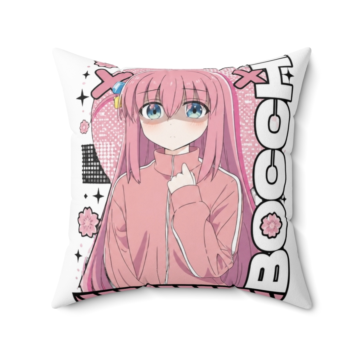 Bocchi The Rock Hot Throw Pillow | Bocchi the Rock! - alternate angle 4, merchandise
