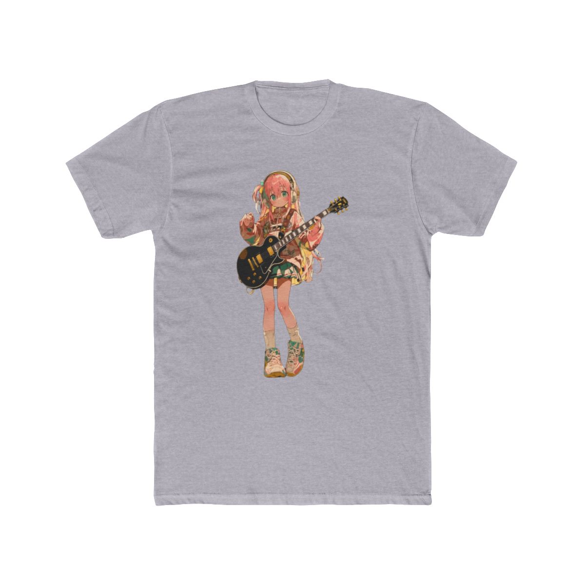 Hitori Gotoh Guitar Fan Art Bocchi T Shirt | Bocchi the Rock! - alternate angle 5, merchandise