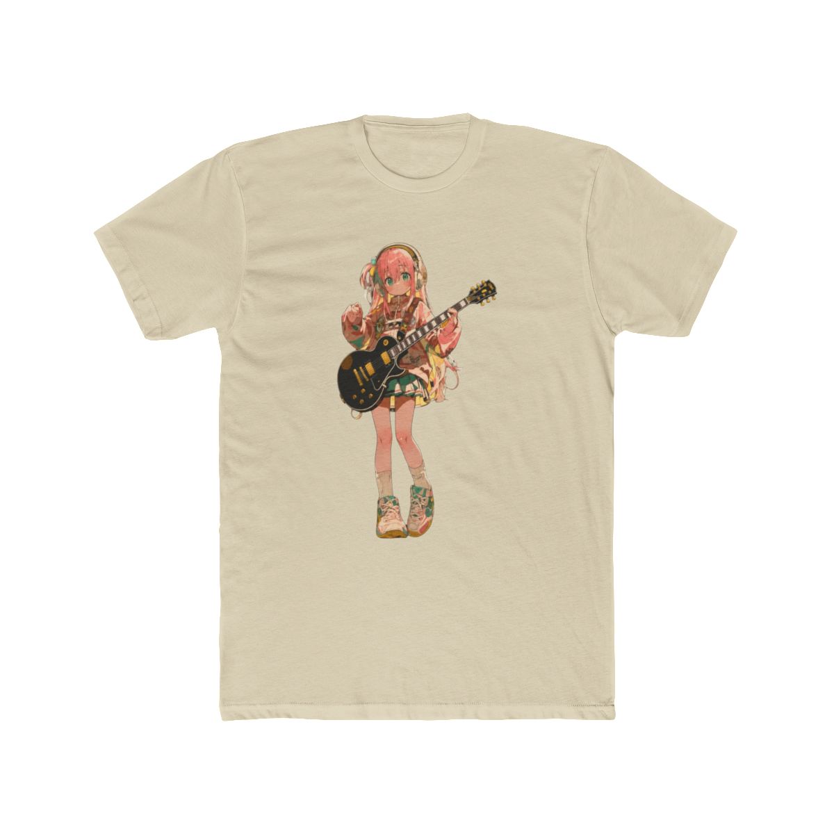 Hitori Gotoh Guitar Fan Art Bocchi T Shirt | Bocchi the Rock! - alternate angle 4, merchandise