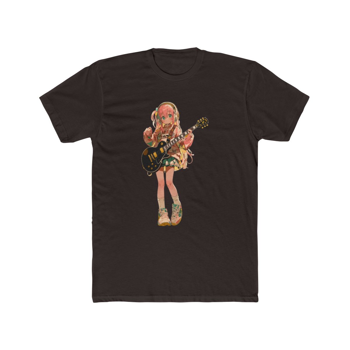 Hitori Gotoh Guitar Fan Art Bocchi T Shirt | Bocchi the Rock! - alternate angle 3, merchandise