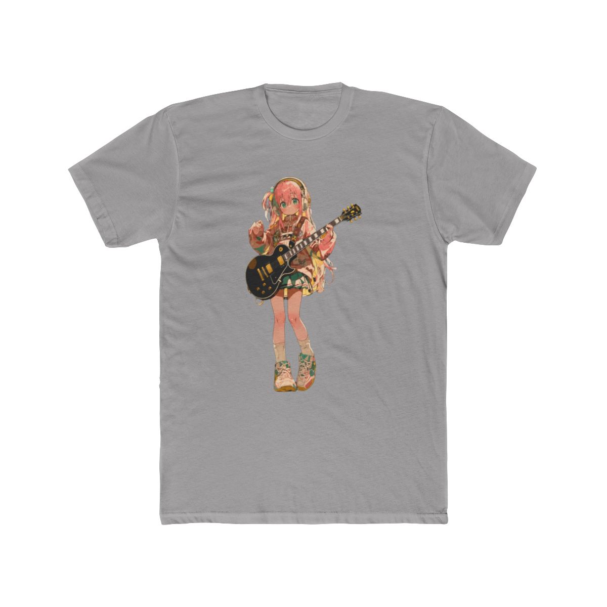 Hitori Gotoh Guitar Fan Art Bocchi T Shirt | Bocchi the Rock! - alternate angle 2, merchandise