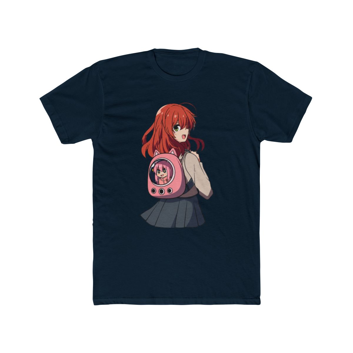 Ikuyo Kita Backpack Hitori Chibi Art T Shirt | Bocchi the Rock! - alternate angle 3, merchandise