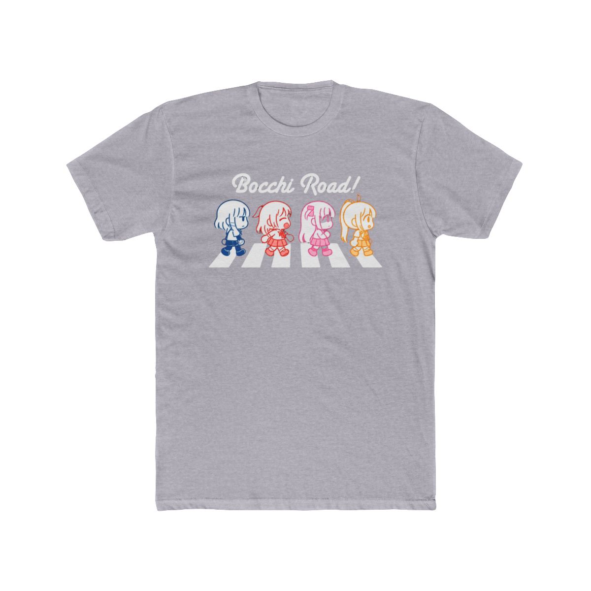 Bocchi the Rock T Shirt - Bocchi Road! | Bocchi the Rock! - alternate angle 4, merchandise