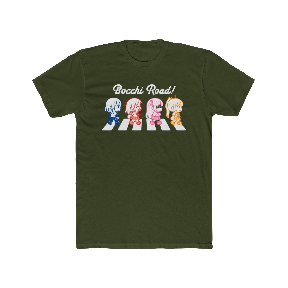 Bocchi the Rock T Shirt - Bocchi Road! | Bocchi the Rock! - alternate angle 5, merchandise