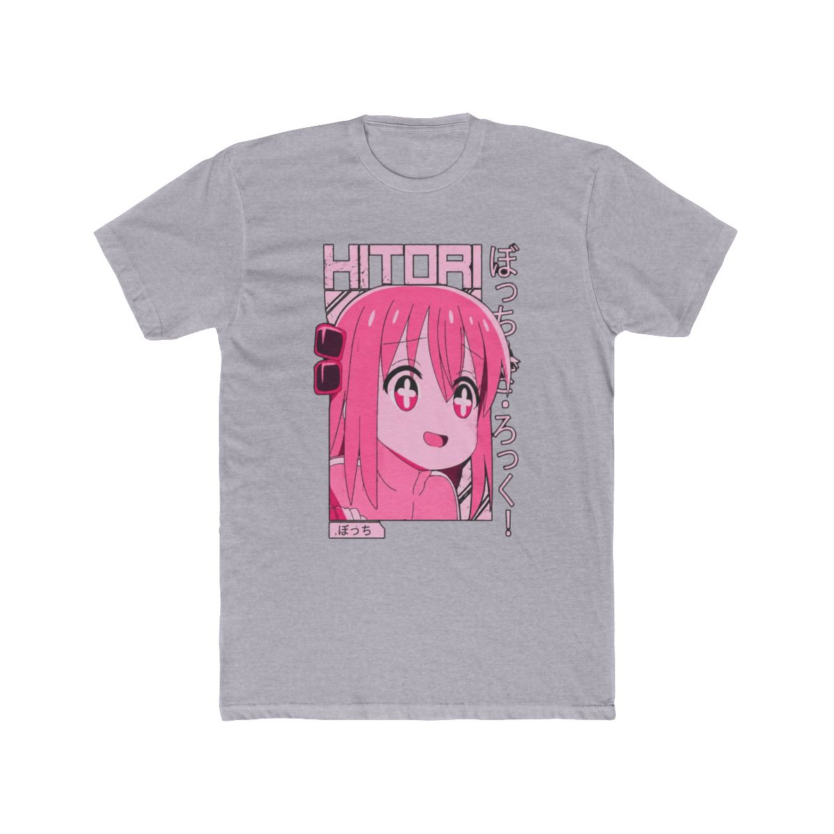 Bocchi, The Rock! Hitori Anime T - T Shirt | Bocchi the Rock! - alternate angle 3, merchandise