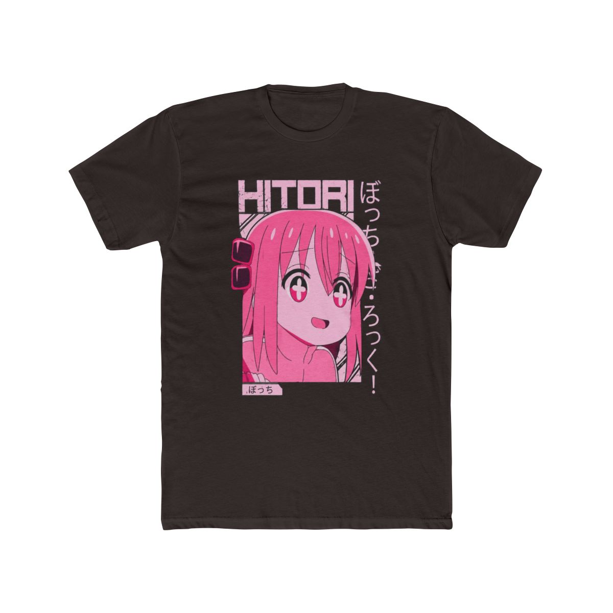 Bocchi, The Rock! Hitori Anime T - T Shirt | Bocchi the Rock! - alternate angle 2, merchandise