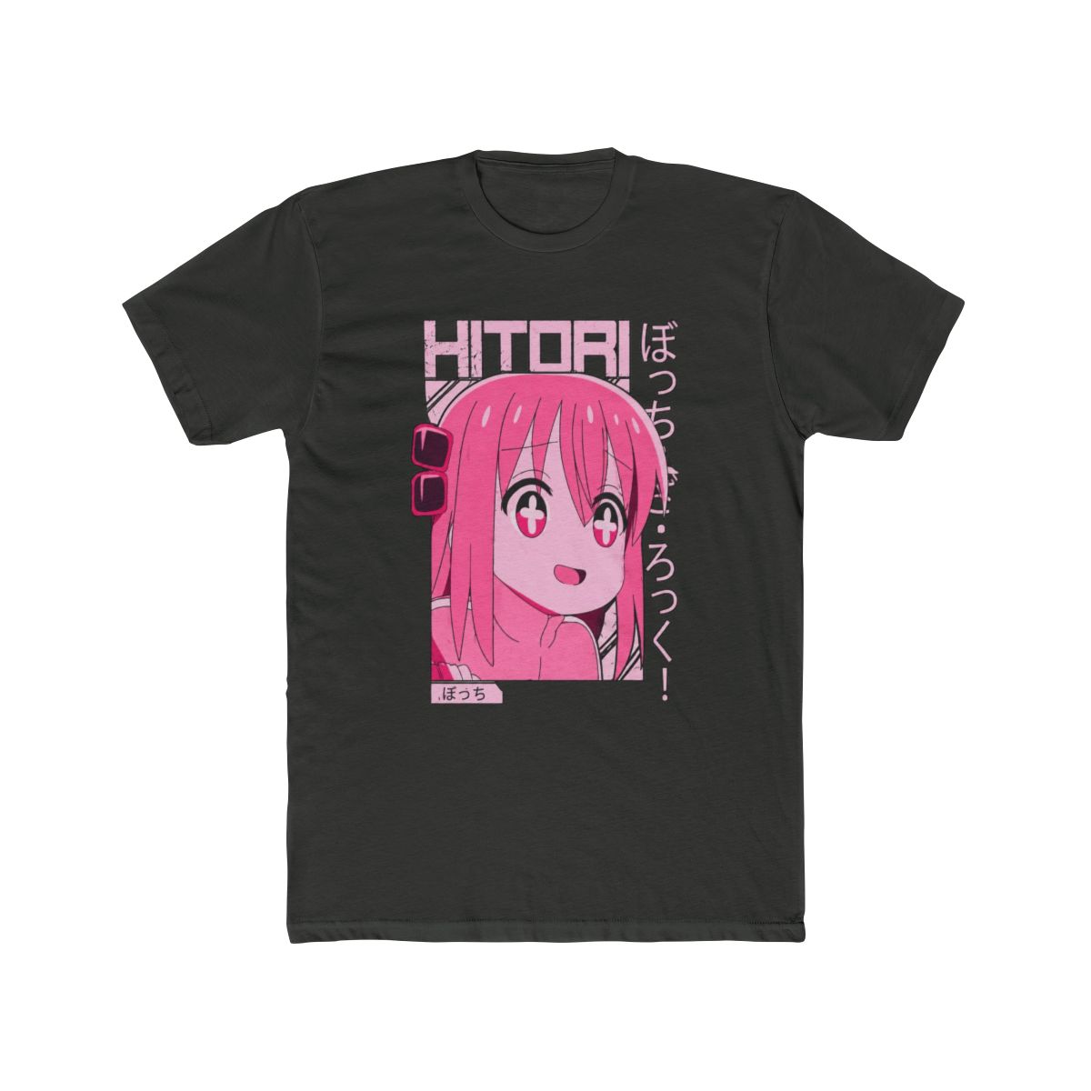 Bocchi, The Rock! Hitori Anime T - T Shirt | Bocchi the Rock! - alternate angle 5, merchandise