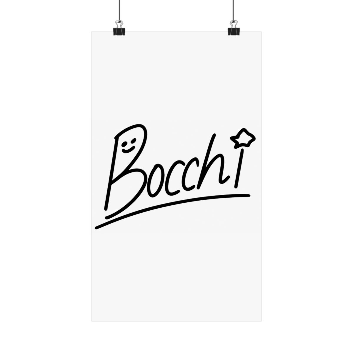 Bocchi the Rock! Bocchi-chan Signature Posters and Art - alternate angle 3, merchandise