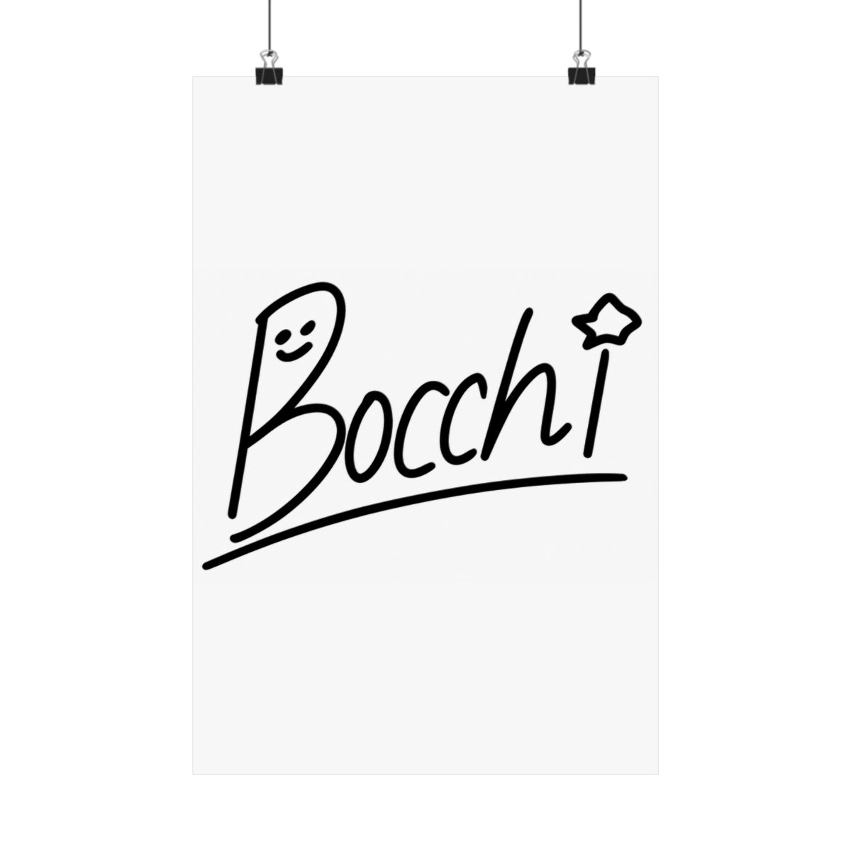 Bocchi the Rock! Bocchi-chan Signature Posters and Art - alternate angle 5, merchandise