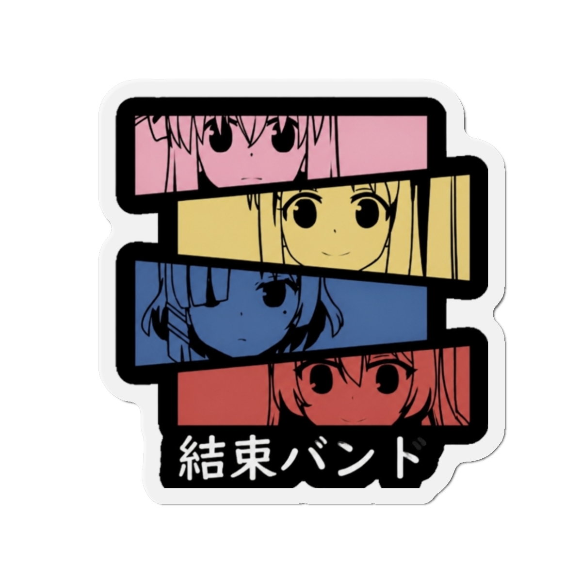 BOCCHI THE ROCK! - Kessoku Band Magnet - alternate angle 1, merchandise