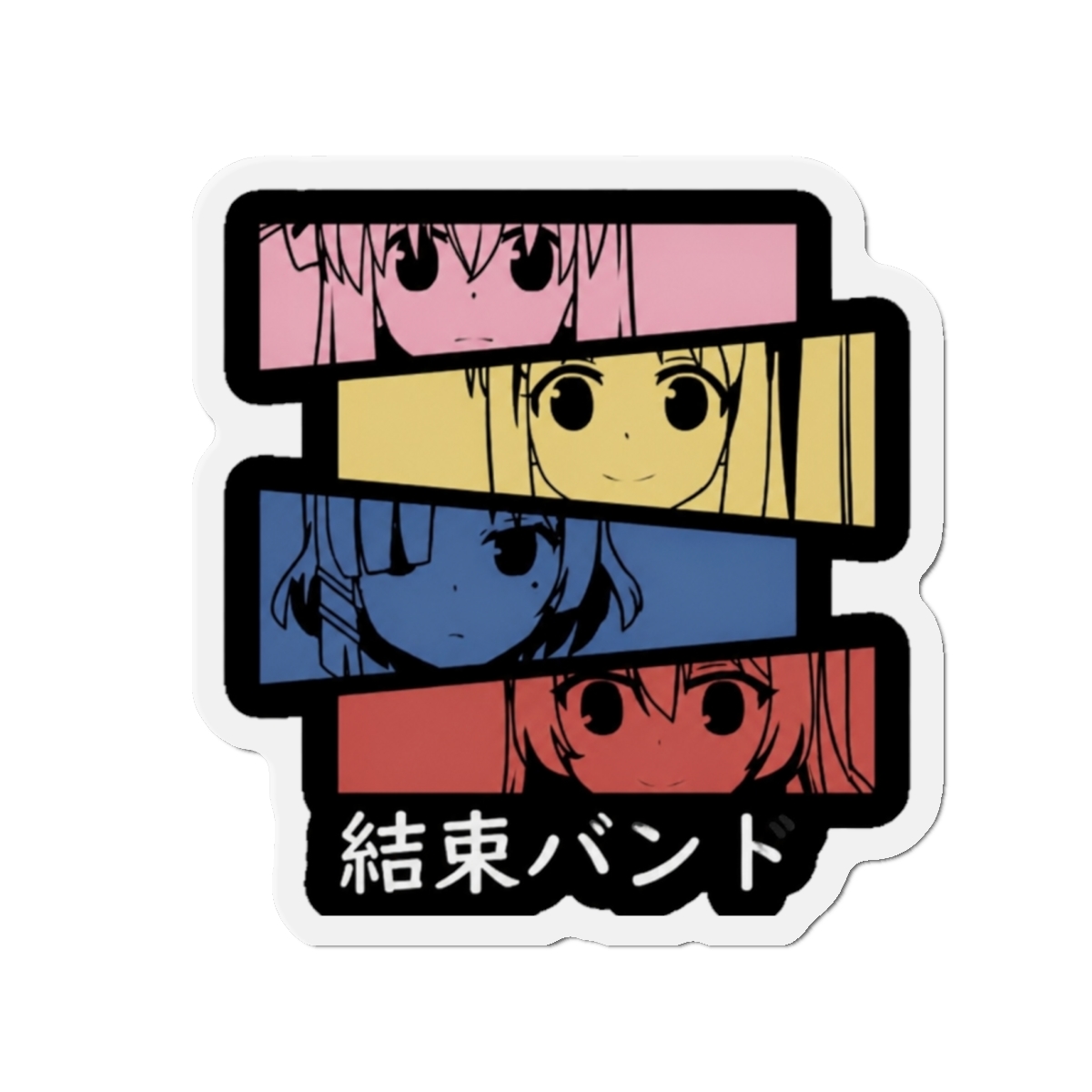 BOCCHI THE ROCK! - Kessoku Band Magnet - alternate angle 2, merchandise