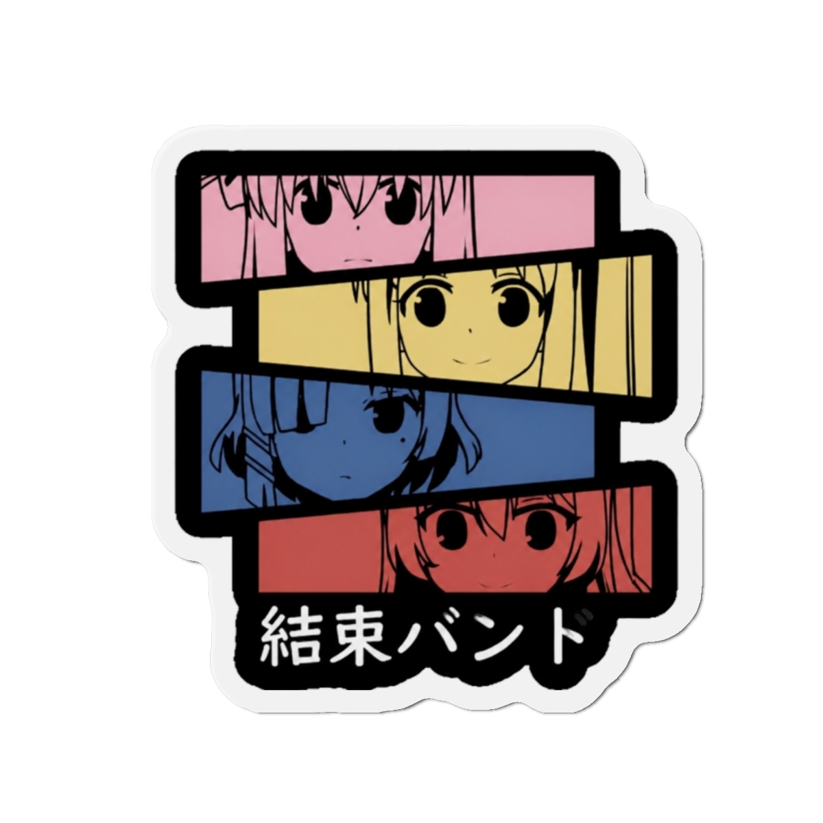 BOCCHI THE ROCK! - Kessoku Band Magnet - alternate angle 4, merchandise